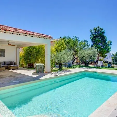 Bormes-les-mimosas Sleeps 14 Pool Air Con 빌라